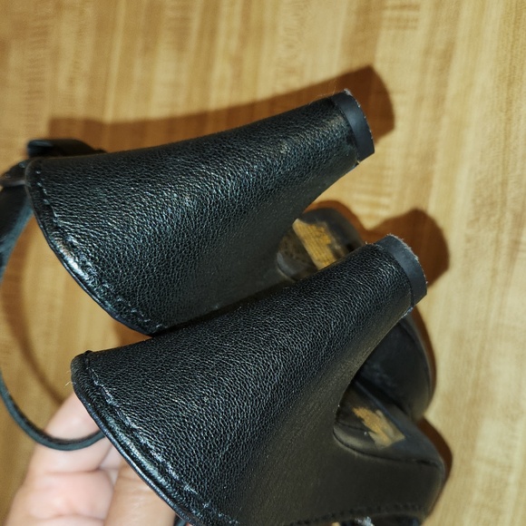 BORN CROWN Wedge Sandals with Straps and Buckle, size 7 - Picture 6 of 11